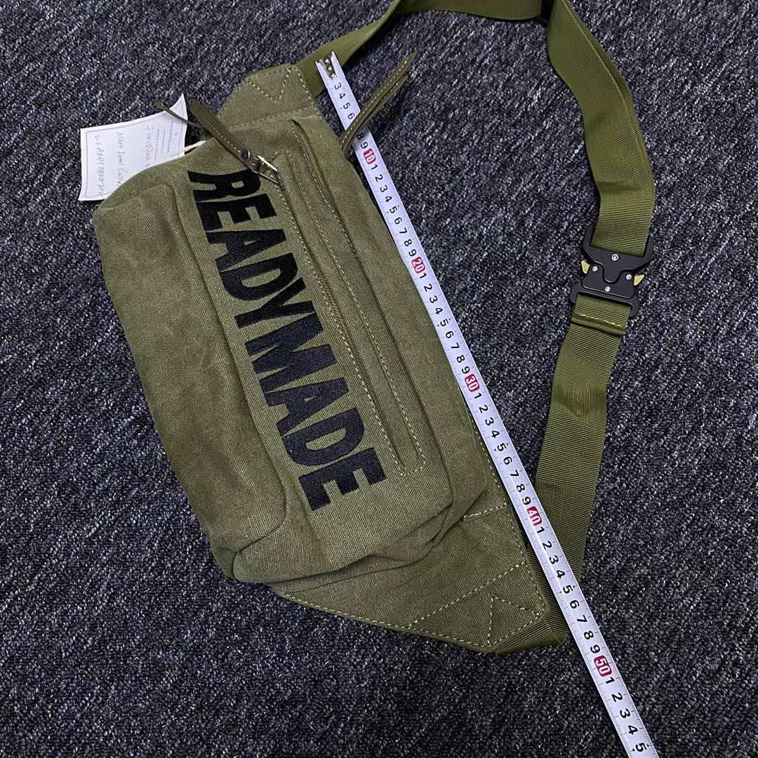 Donclickin Yuta Hosokawa Readymade Belt Bag – Embroidered Lettering Crossbody