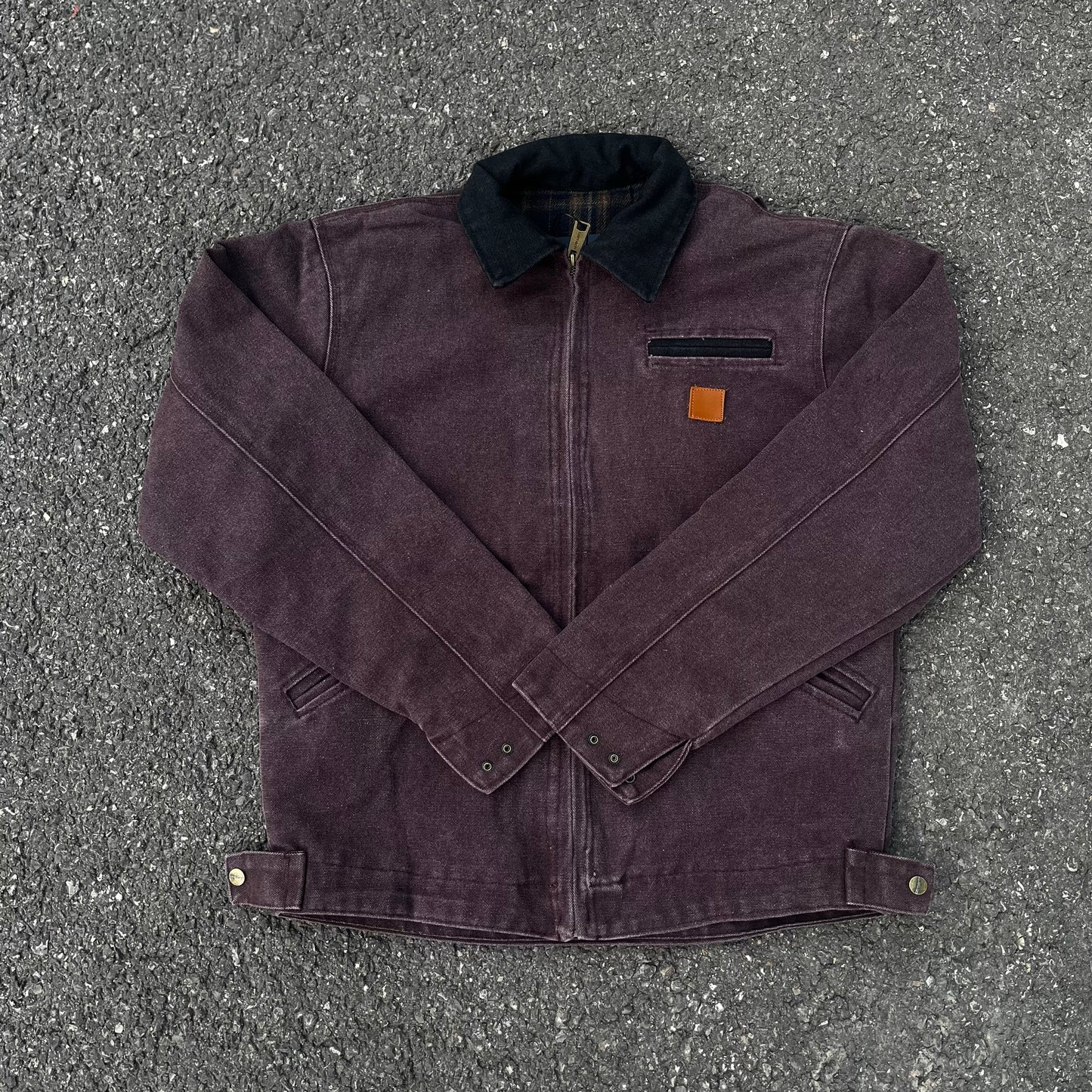 Self-made Carhartt J97 Detroit Jacket: Vintage Workwear Canvas Outerwear Cleanfit