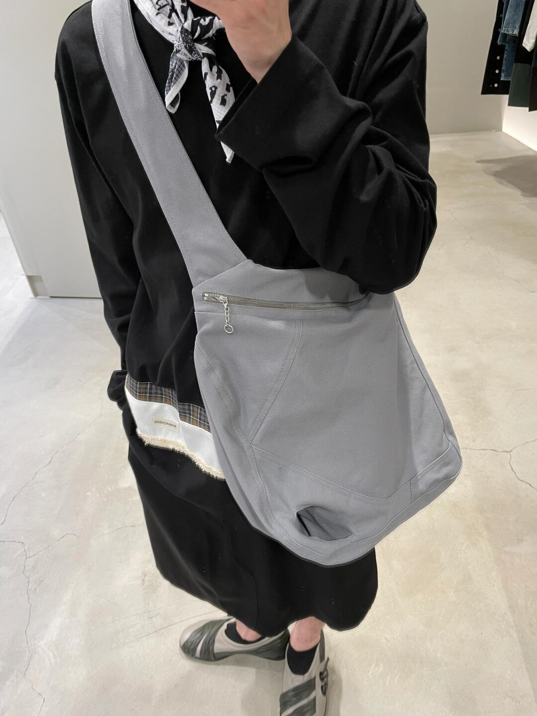 donclick Kiko Kostadinov 24SS Crossbody Bag – New Canvas Zip Shoulder Bag Unisex