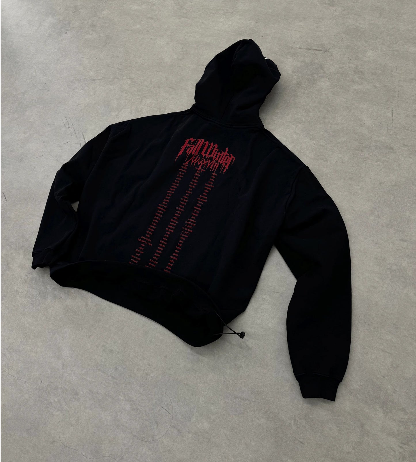 VTM 2018 “Blood Drip” Heavy Metal Tour Hoodie Heavyweight Oversized Opium Carti