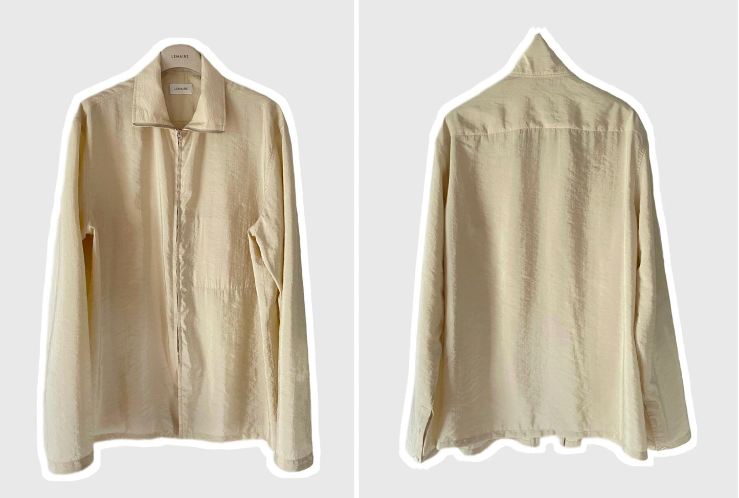 donclick LEMAIRE Dry-Tech Jacket | SS19 Classic Workwear Harrington Jacket Unisex