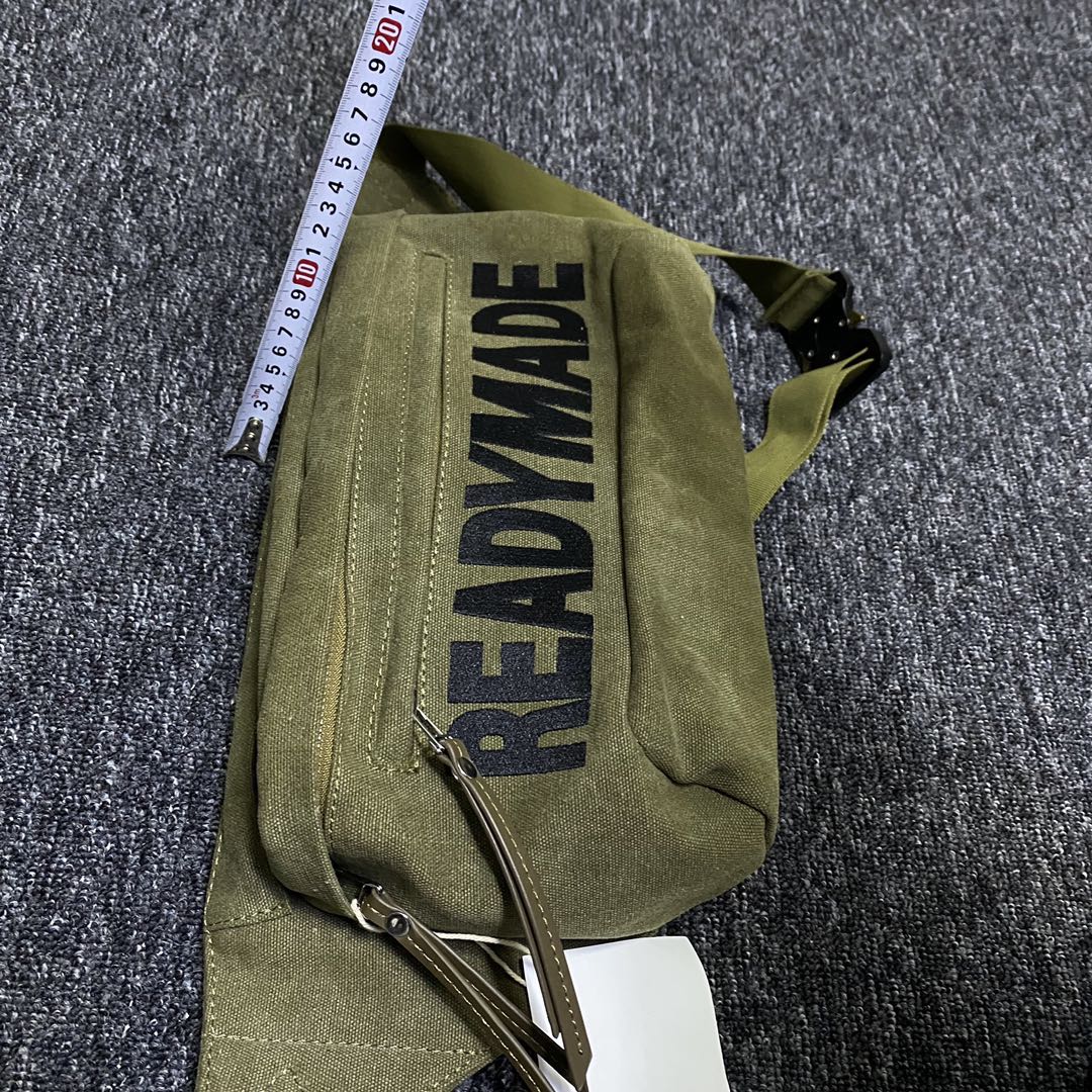Donclickin Yuta Hosokawa Readymade Belt Bag – Embroidered Lettering Crossbody