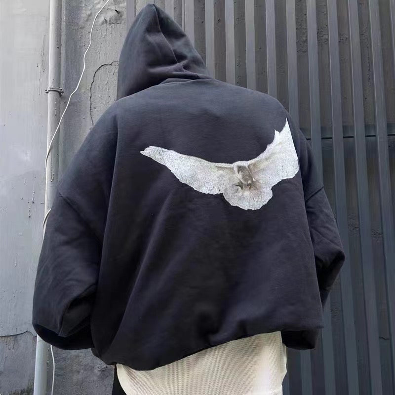 Kanye X Peace Dove X GAP Triple Collaboration Heavyweight Loose Hoodie Sweatshirt
