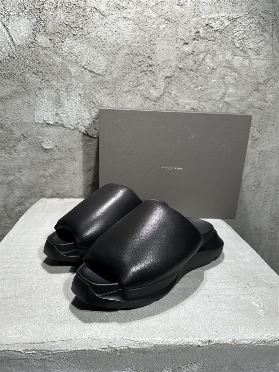 Self-made Rick Owen Sandals - Breathable Slip-On Platform Slides Beach Shoes