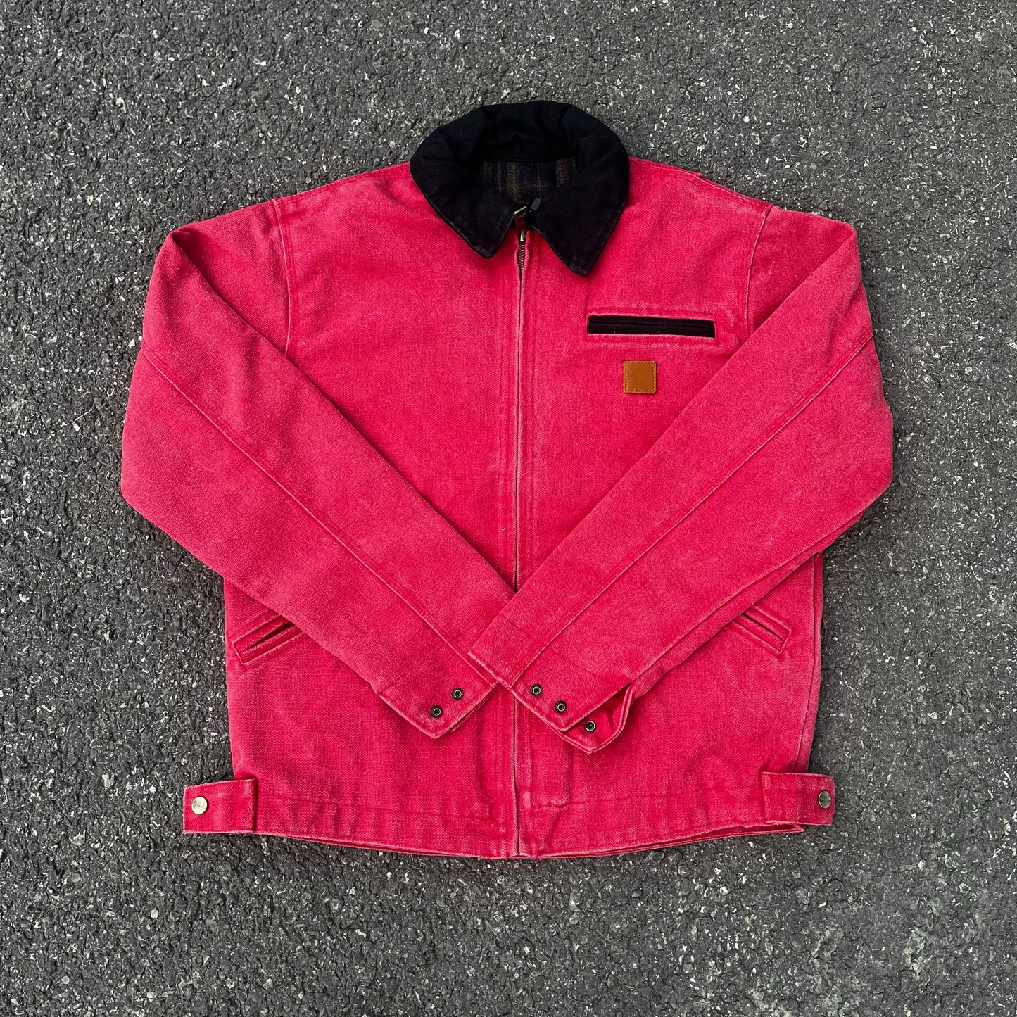 Self-made Carhartt J97 Detroit Jacket: Vintage Workwear Canvas Outerwear Cleanfit