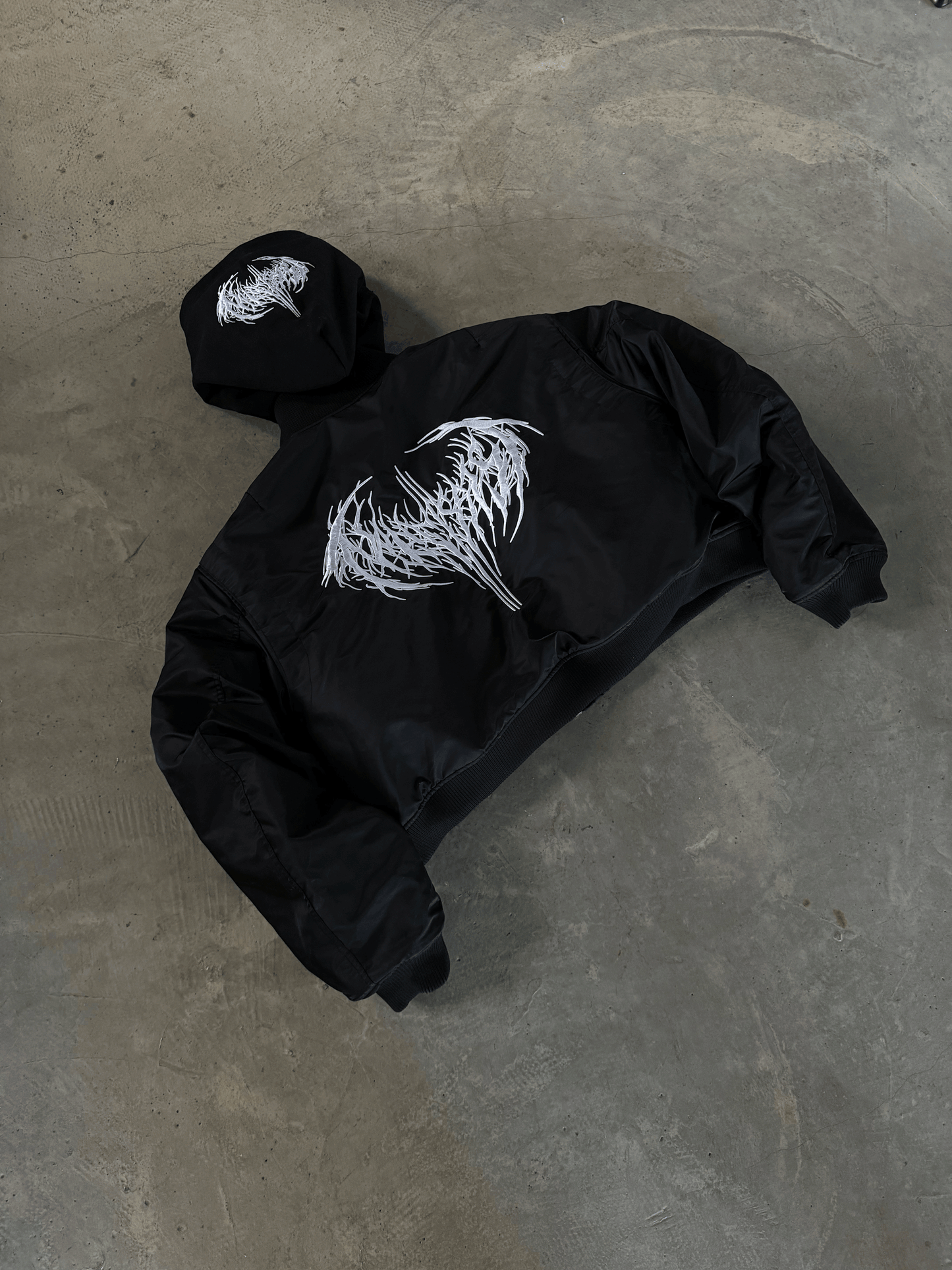 FW23 Playboi Carti Narcissist Bomber – Cropped Short Puffer Jacket