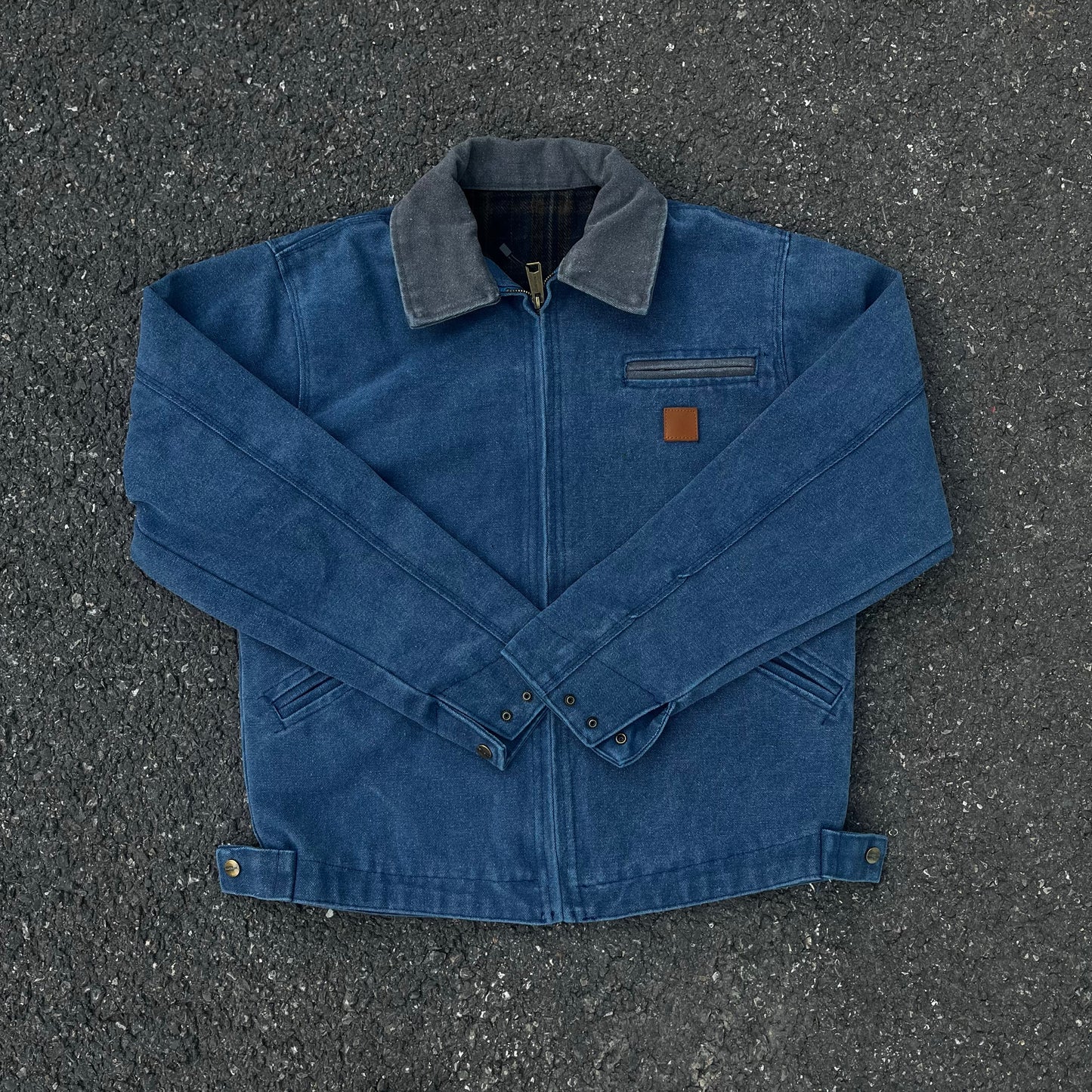 Self-made Carhartt J97 Detroit Jacket: Vintage Workwear Canvas Outerwear Cleanfit
