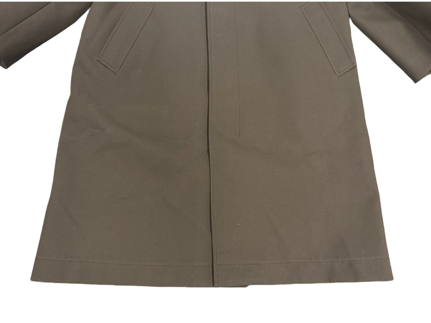 Self-made 24FW Lemaire Wool Blend Coat – Heavyweight Raglan Long Trench
