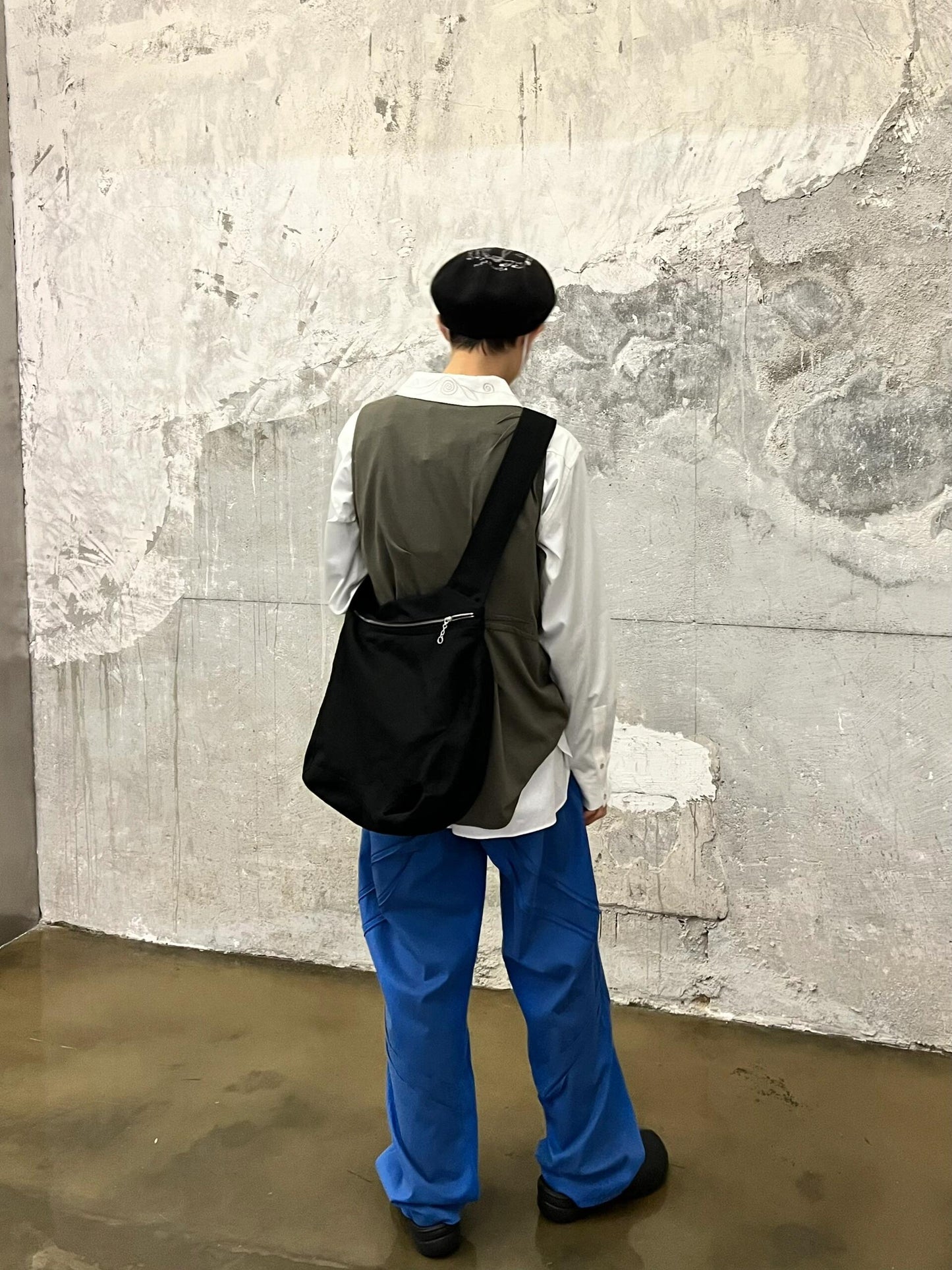donclick Kiko Kostadinov 24SS Crossbody Bag – New Canvas Zip Shoulder Bag Unisex