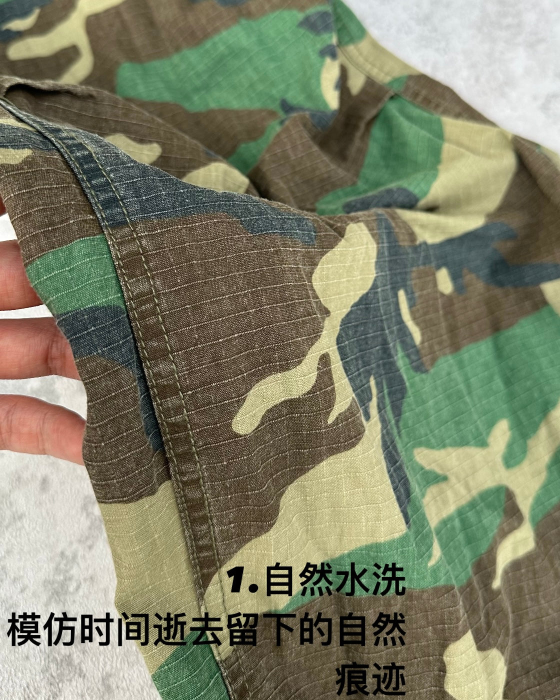 Vintage M65 Remake Camo Work Pants - Baggy Wide-Leg Trousers Playboi Carti