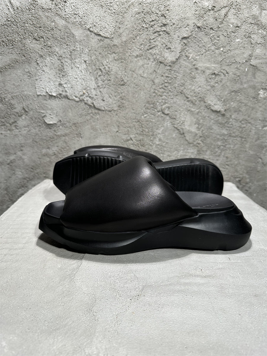 Self-made Rick Owen Sandals - Breathable Slip-On Platform Slides Beach Shoes