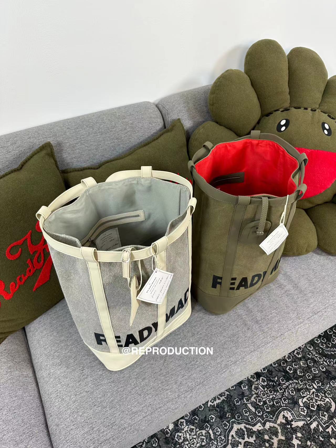 Handcrafted Readymade Embroidered Pool Bucket Bag – Handmade Unisex Shoulder bag