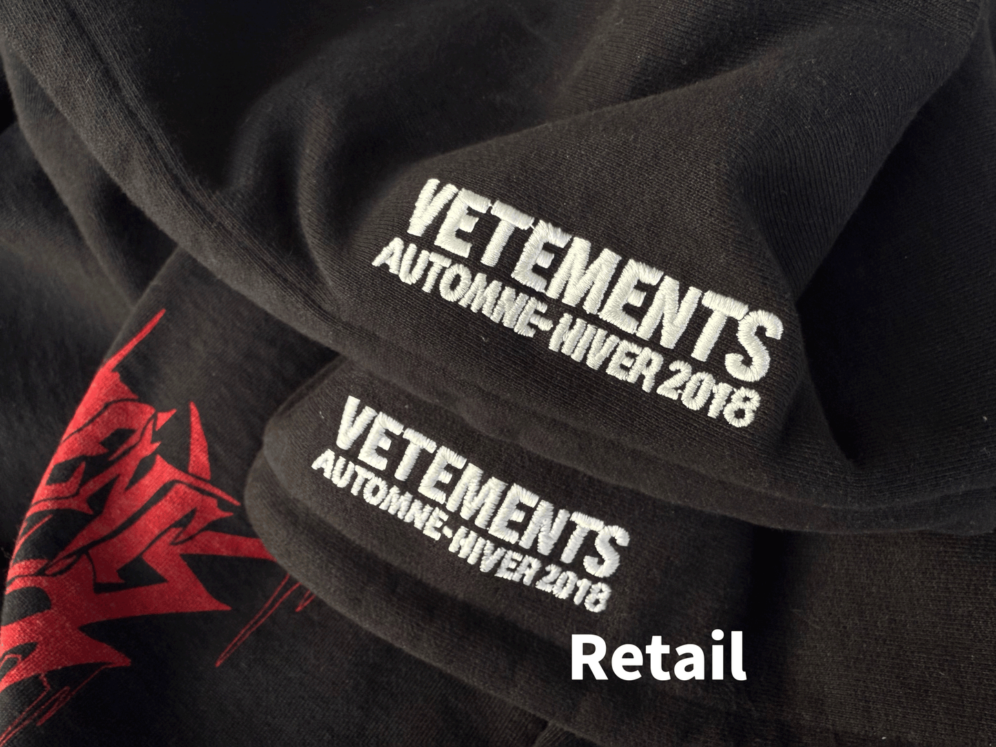 VTM 2018 “Blood Drip” Heavy Metal Tour Hoodie Heavyweight Oversized Opium Carti