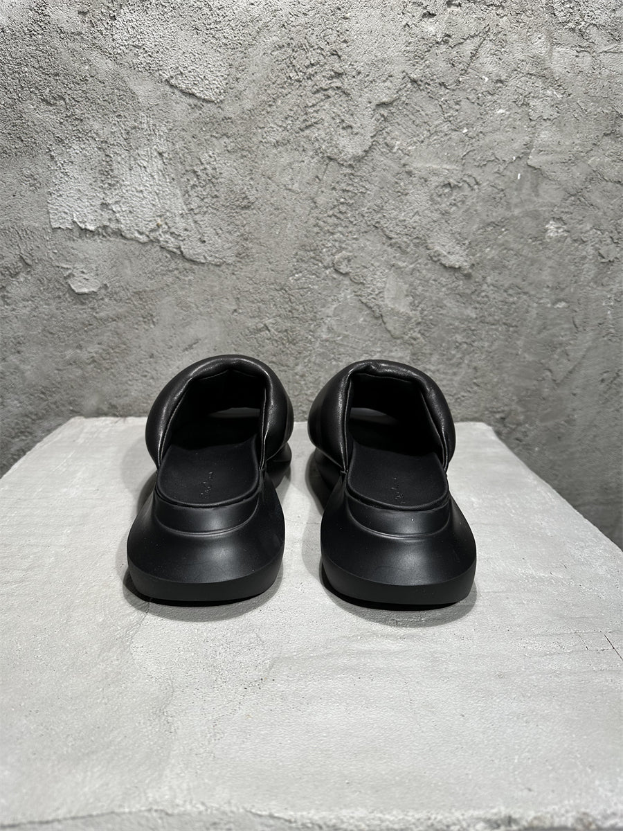 Self-made Rick Owen Sandals - Breathable Slip-On Platform Slides Beach Shoes
