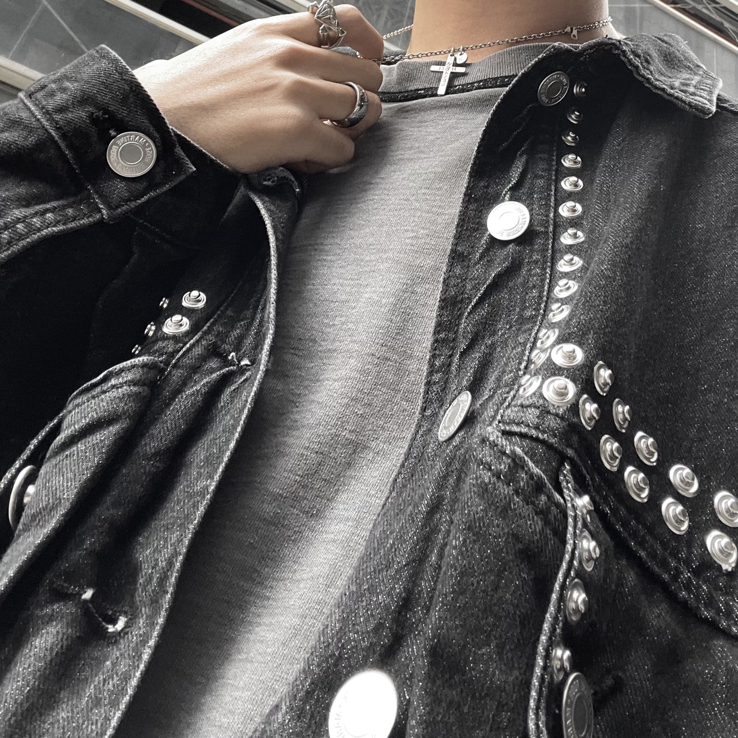 UNDERCOVER AW02 'Witch' Heaven/Hell Cross Pendant - 925 Silver ARCHIVE Necklace