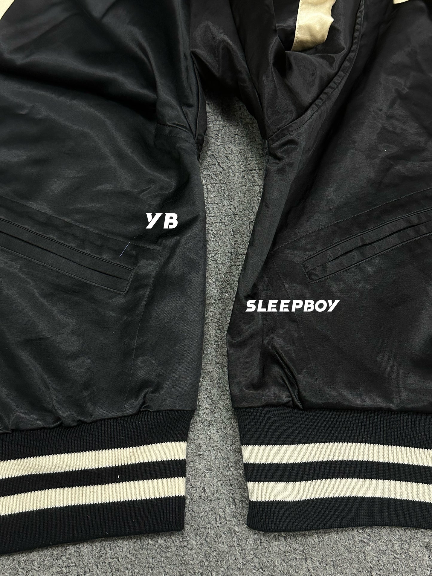ERD AW24 'Opium Den' Varsity Jacket - Silk Court Embroidery Baseball Coat