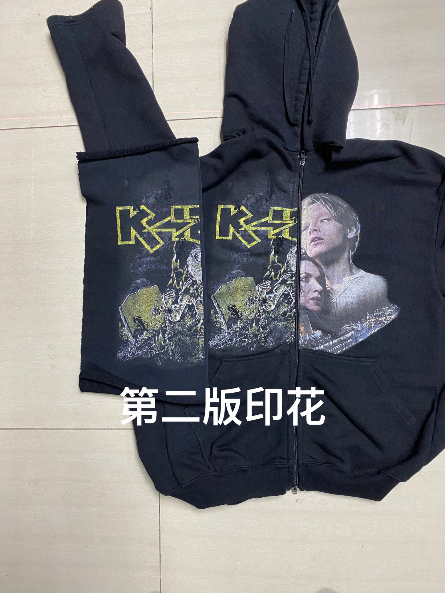 VTM Titanic Zip-Up Hoodie - Heavyweight Vintage Pullover (Vintage91yxng