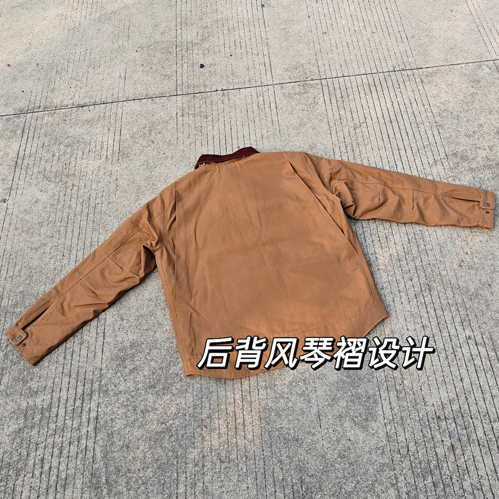 Self-made Carhartt J01 Detroit Classic Canvas Jacket 103828 – Interstellar Workwear