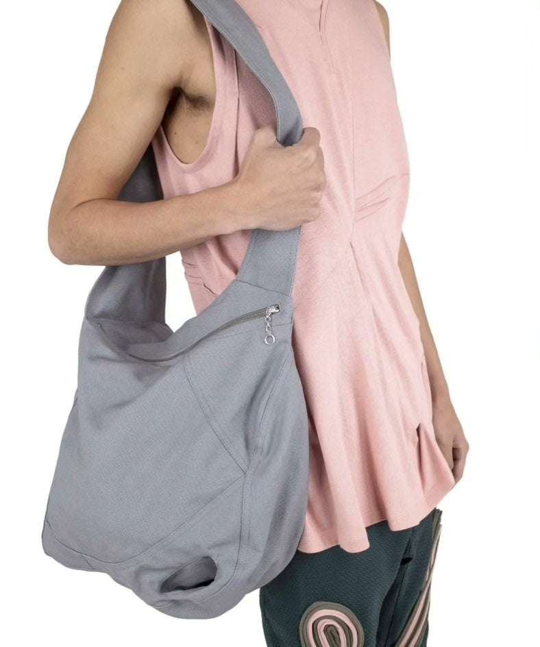 donclick Kiko Kostadinov 24SS Crossbody Bag – New Canvas Zip Shoulder Bag Unisex