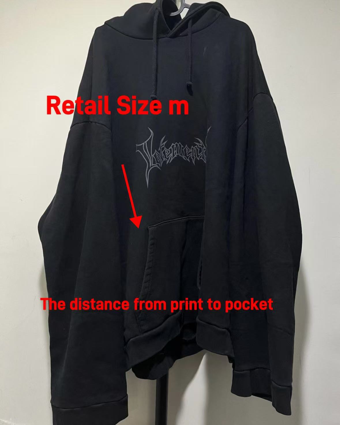 (1600g) VET 2016 AW Metal Hoodie – OG Oversized Kanye Edition Pullover