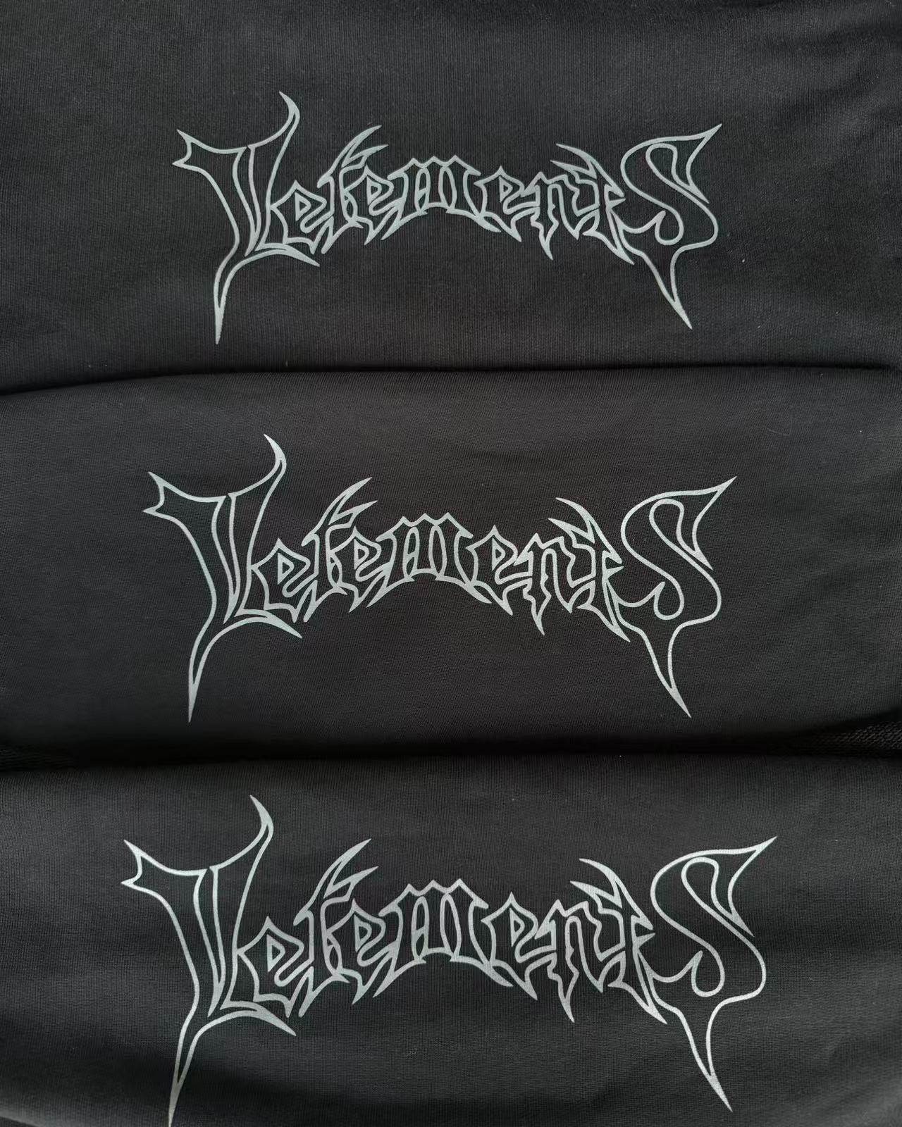 (1600g) VET 2016 AW Metal Hoodie – OG Oversized Kanye Edition Pullover