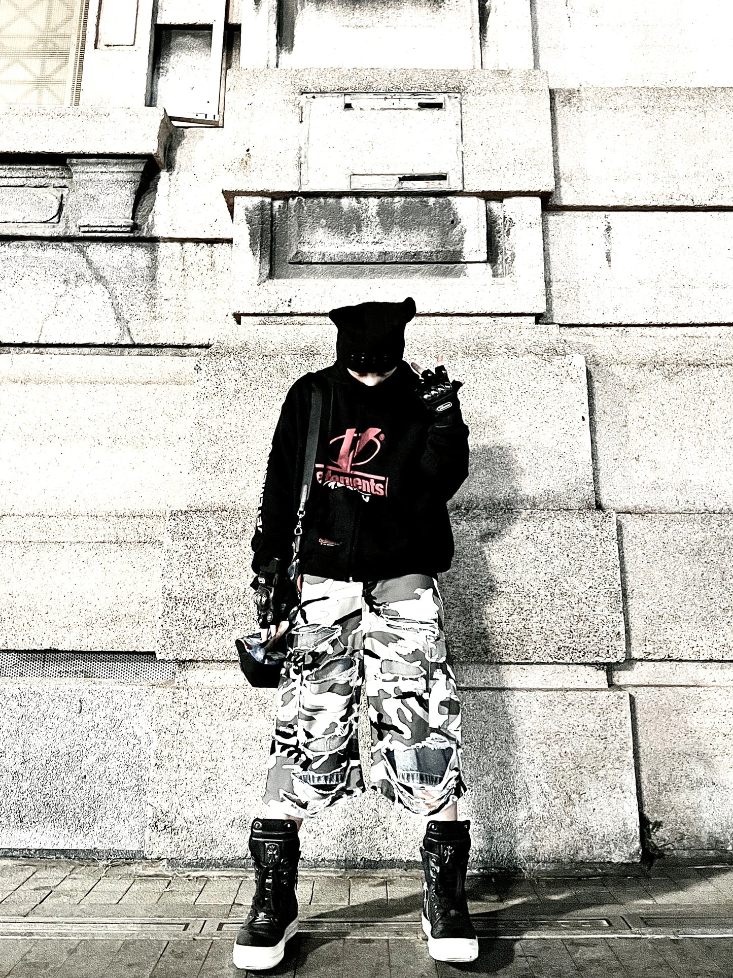 Vetements 18AW Zip Print Pullover Hoodie Sweatshirt Playboi Carti Edition