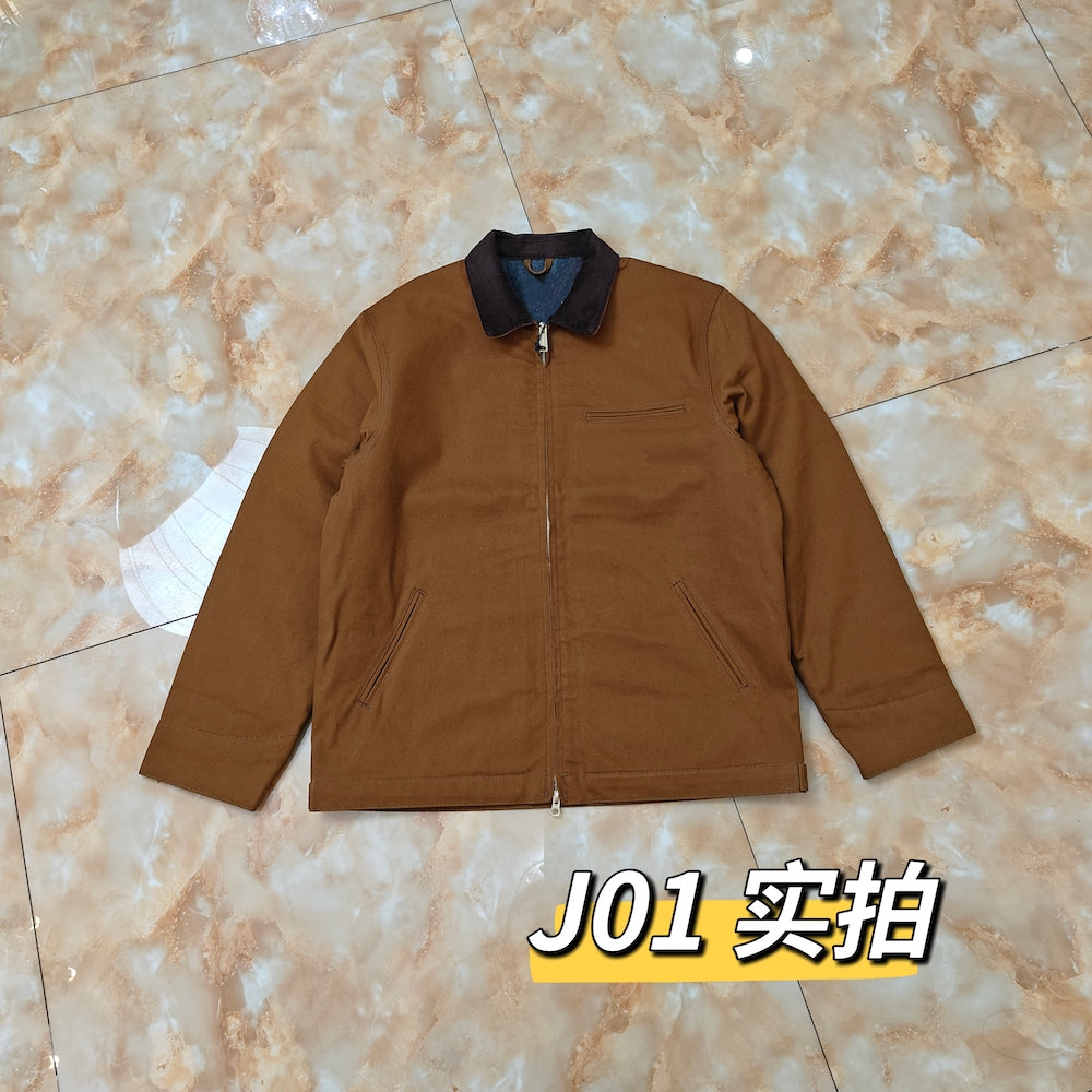 Self-made Carhartt J01 Detroit Classic Canvas Jacket 103828 – Interstellar Workwear
