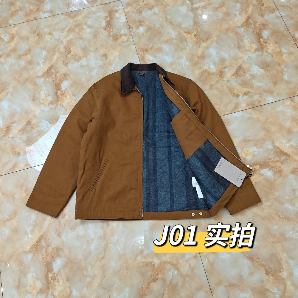 Self-made Carhartt J01 Detroit Classic Canvas Jacket 103828 – Interstellar Workwear