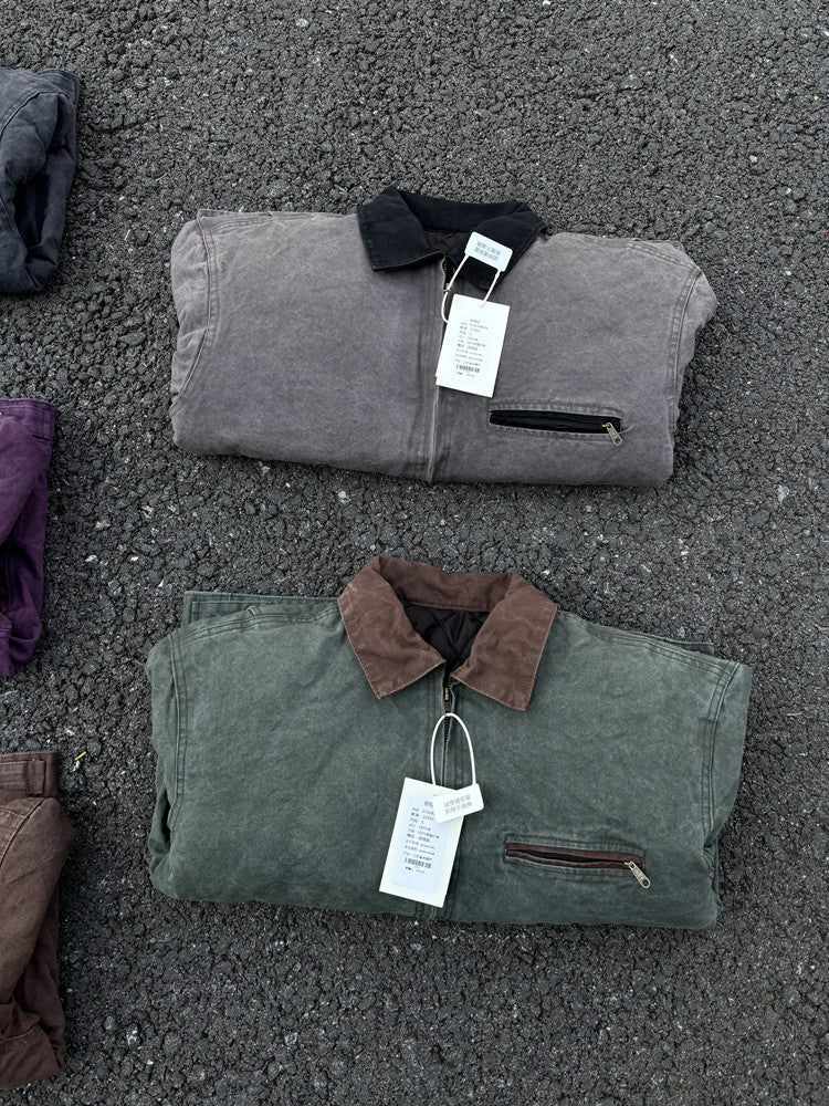 Heavyweight J97 Detroit Jacket: Vintage Workwear Canvas Outerwear Cleanfit