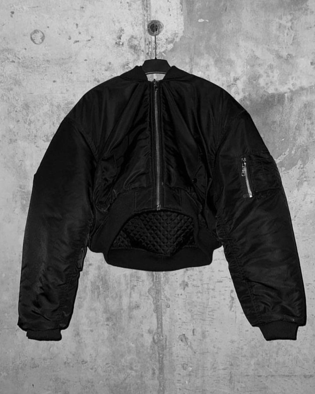 FW23 Playboi Carti Narcissist Bomber – Cropped Short Puffer Jacket