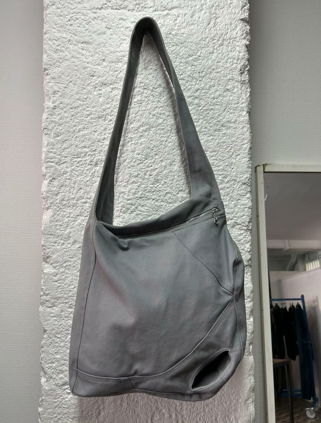 donclick Kiko Kostadinov 24SS Crossbody Bag – New Canvas Zip Shoulder Bag Unisex