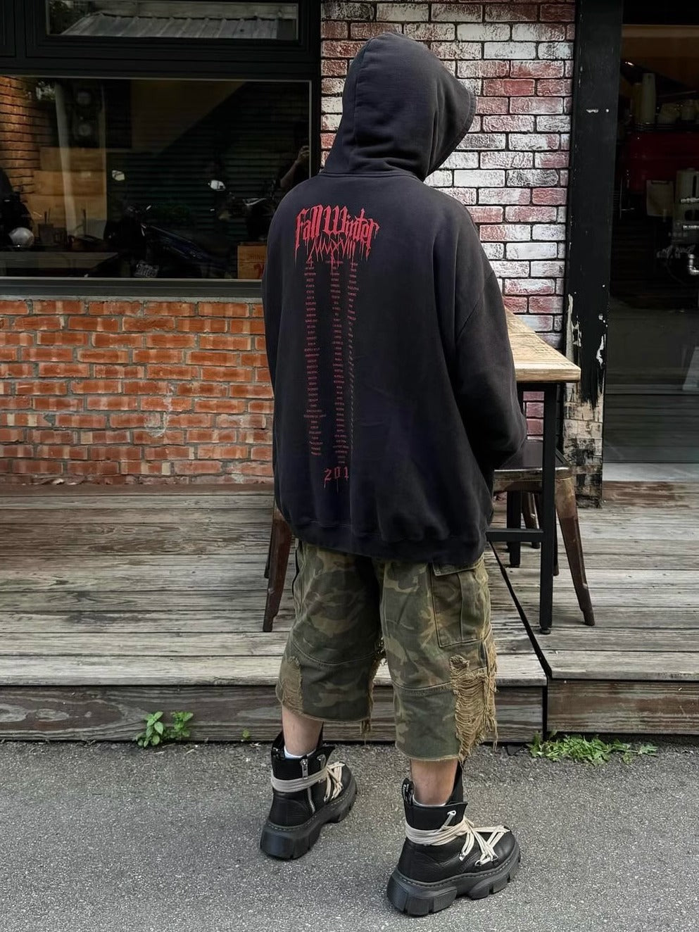 VTM 2018 “Blood Drip” Heavy Metal Tour Hoodie Heavyweight Oversized Opium Carti