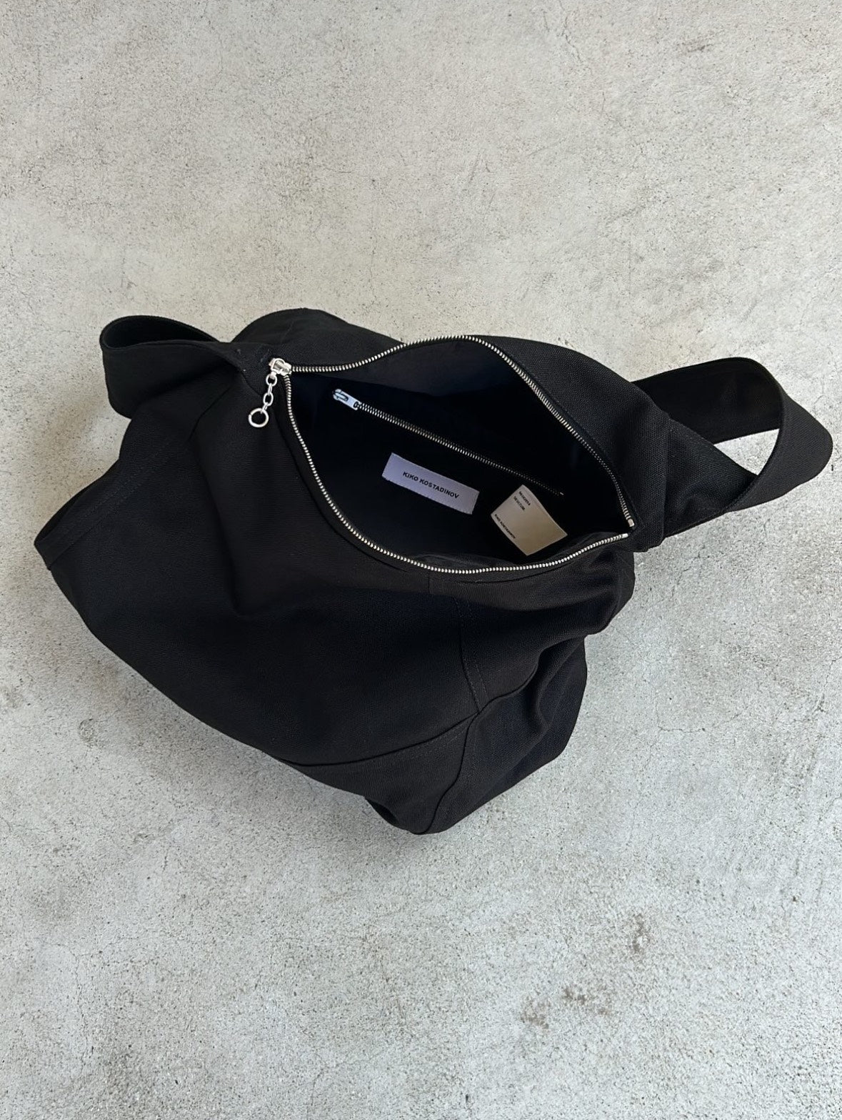 donclick Kiko Kostadinov 24SS Crossbody Bag – New Canvas Zip Shoulder Bag Unisex