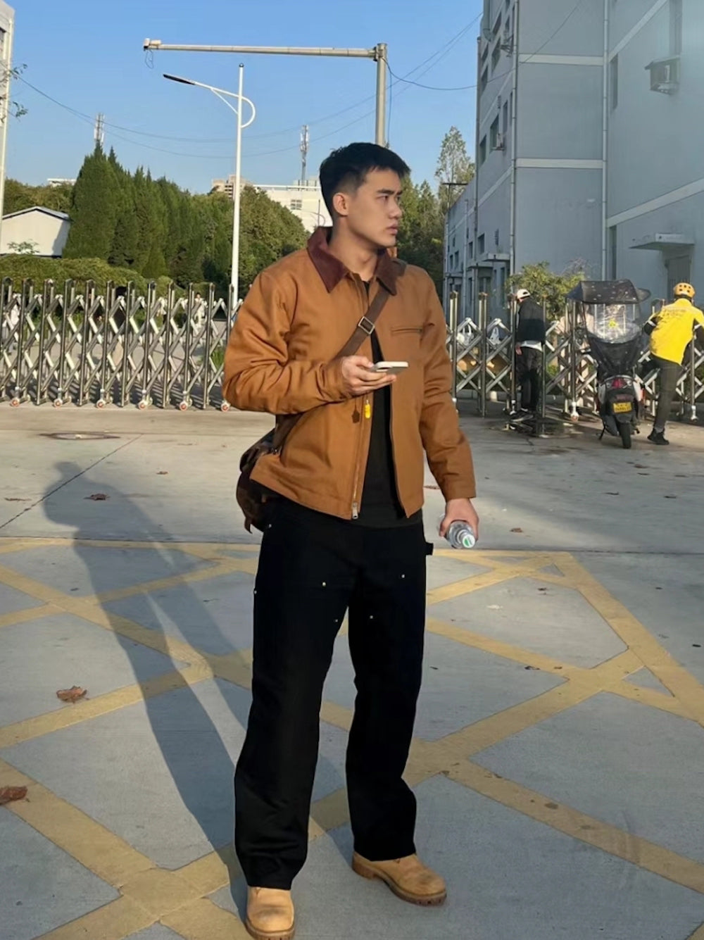 Self-made Carhartt J01 Detroit Classic Canvas Jacket 103828 – Interstellar Workwear