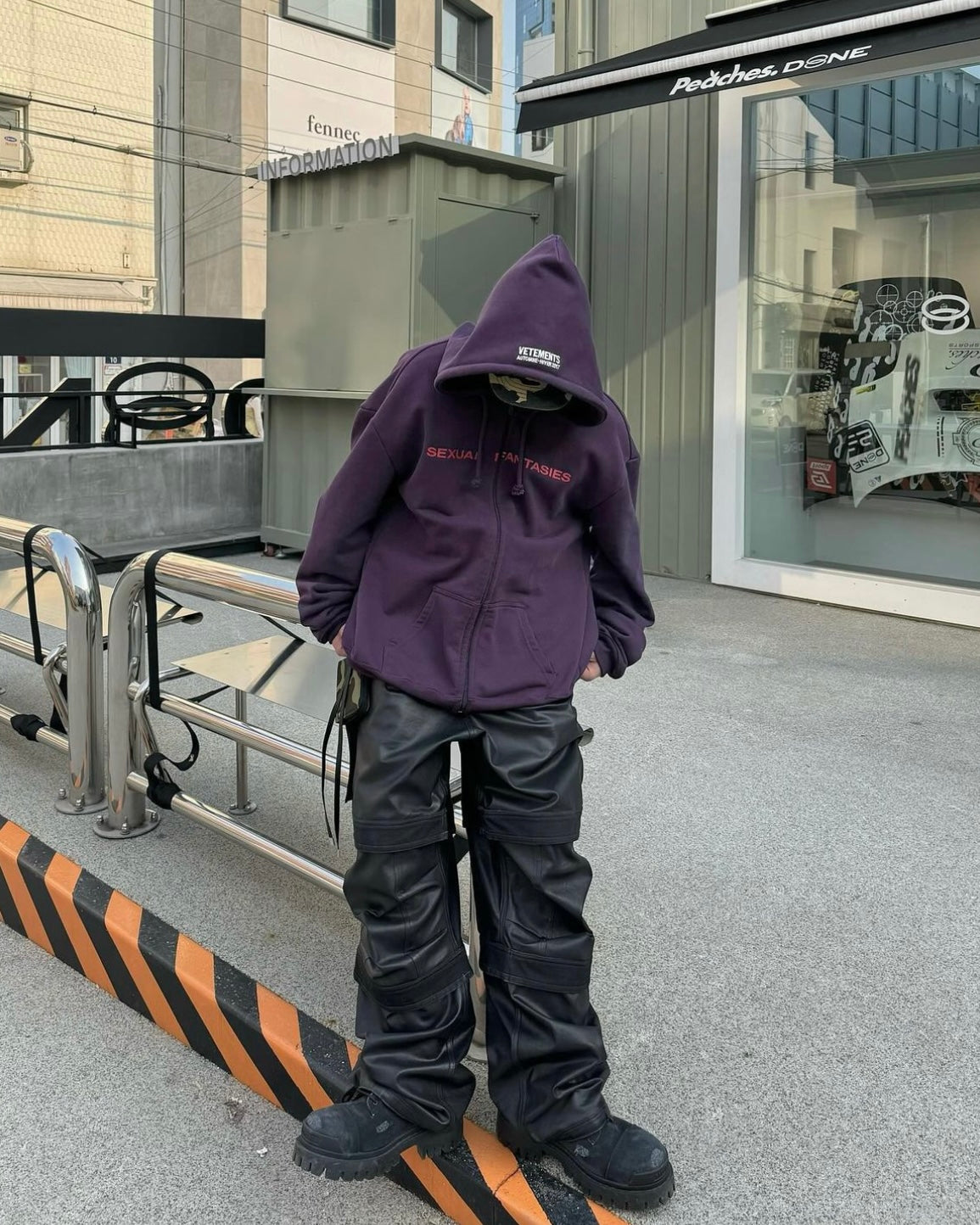 Vetements Rare Purple Sexual Fantasies Hoodie – Exclusive Collectible Edition