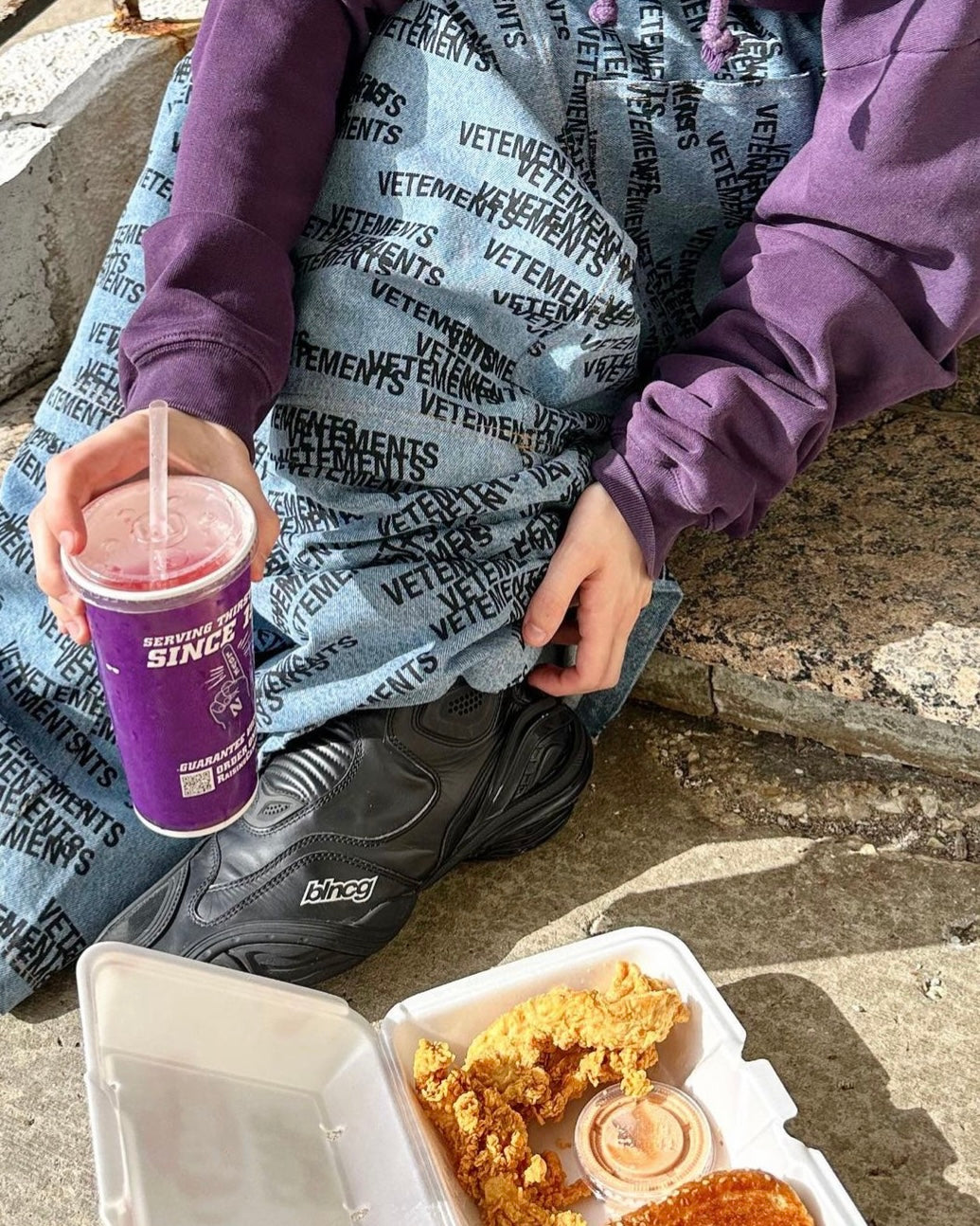 Vetements Rare Purple Sexual Fantasies Hoodie – Exclusive Collectible Edition