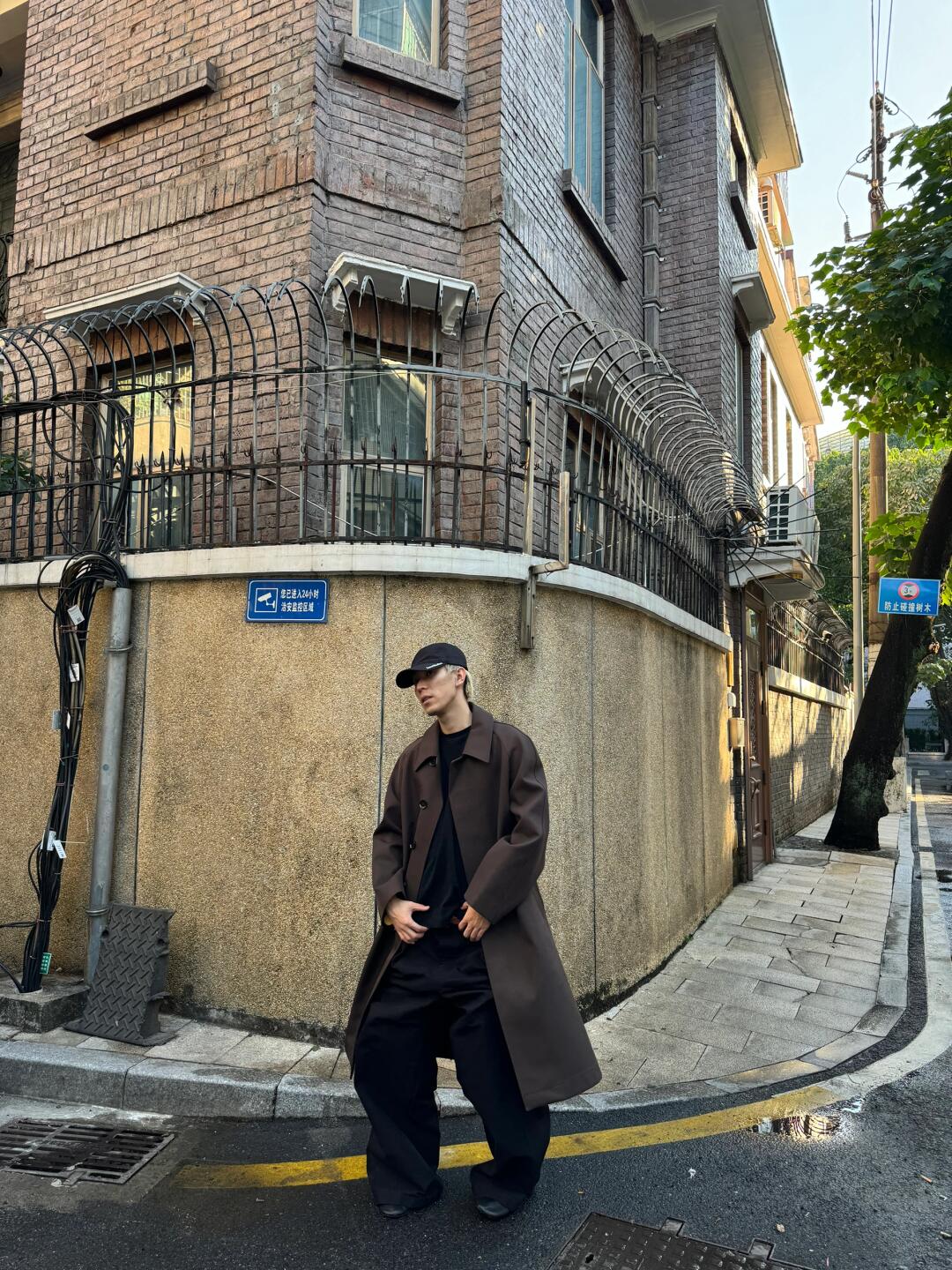 Self-made 24FW Lemaire Wool Blend Coat – Heavyweight Raglan Long Trench