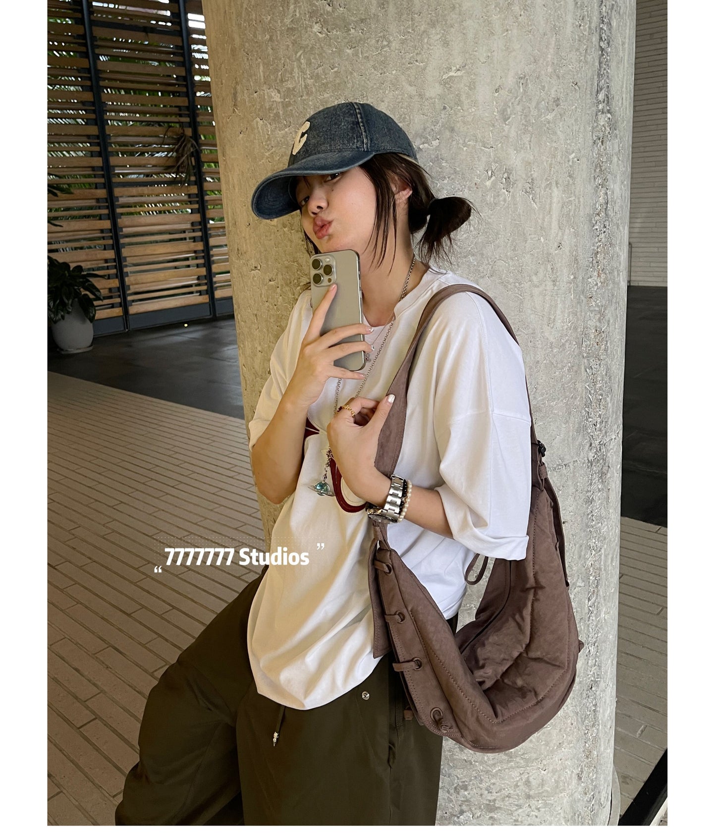 24FW LEM Horn Croissant Bag –Minimalist Casual Commuter Crossbody Large Capacity