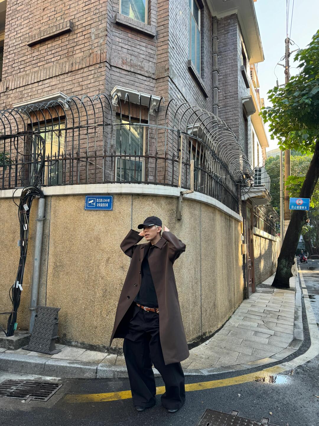 Self-made 24FW Lemaire Wool Blend Coat – Heavyweight Raglan Long Trench
