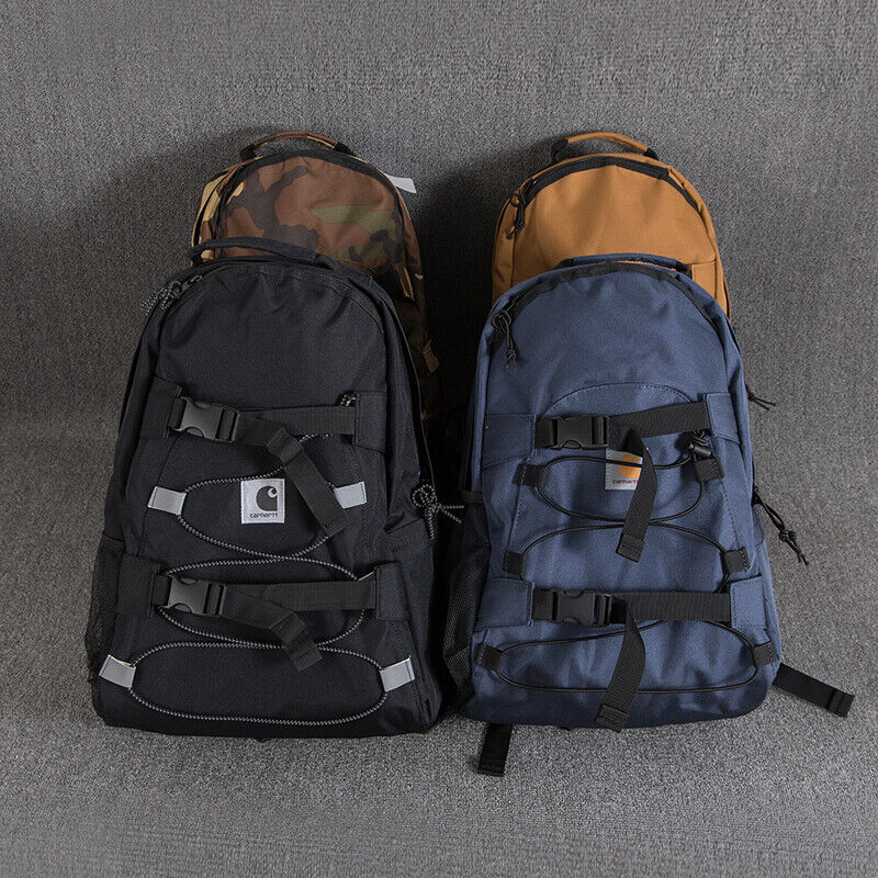 Carhartt Streetwear Backpack Canvas Casual Student School Travel Laptop Gym Bag