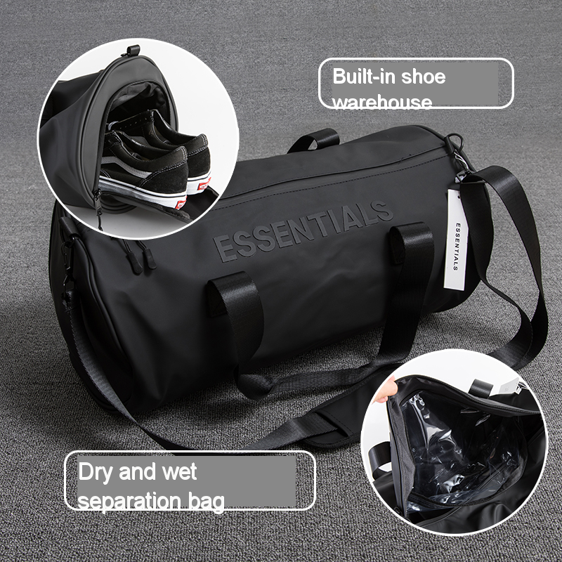 ESSENTIALS FOG Sport Duffle Bag - Waterproof Travel Shoulder Gym Bag