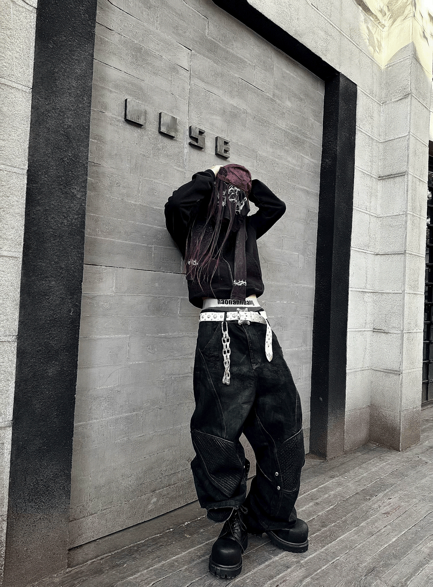 Self-made VETEMENTS 11-Inch Gun Club Zip Hoodie Jackets - Lil Uzi Vert Edition