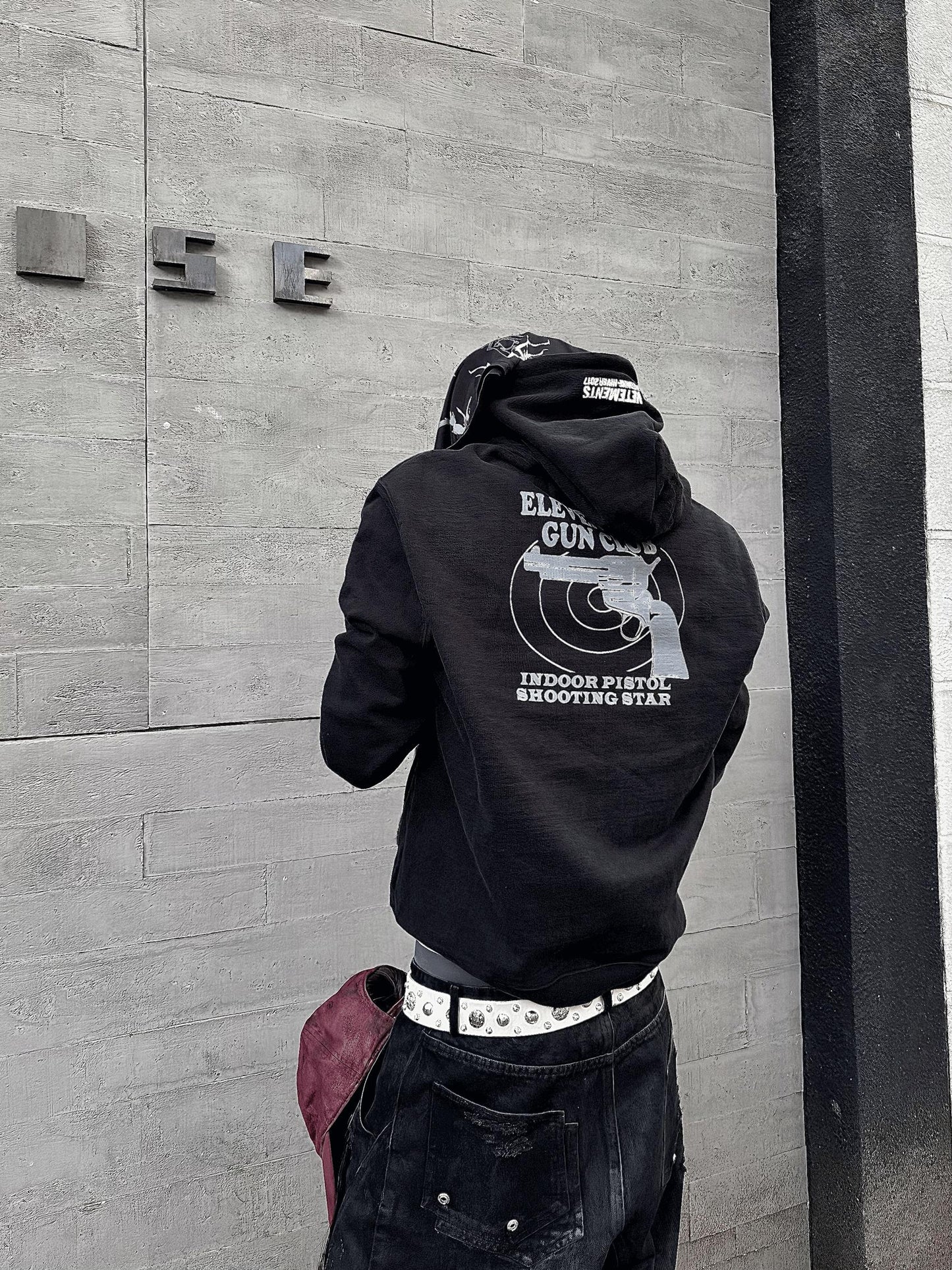 Self-made VETEMENTS 11-Inch Gun Club Zip Hoodie Jackets - Lil Uzi Vert Edition