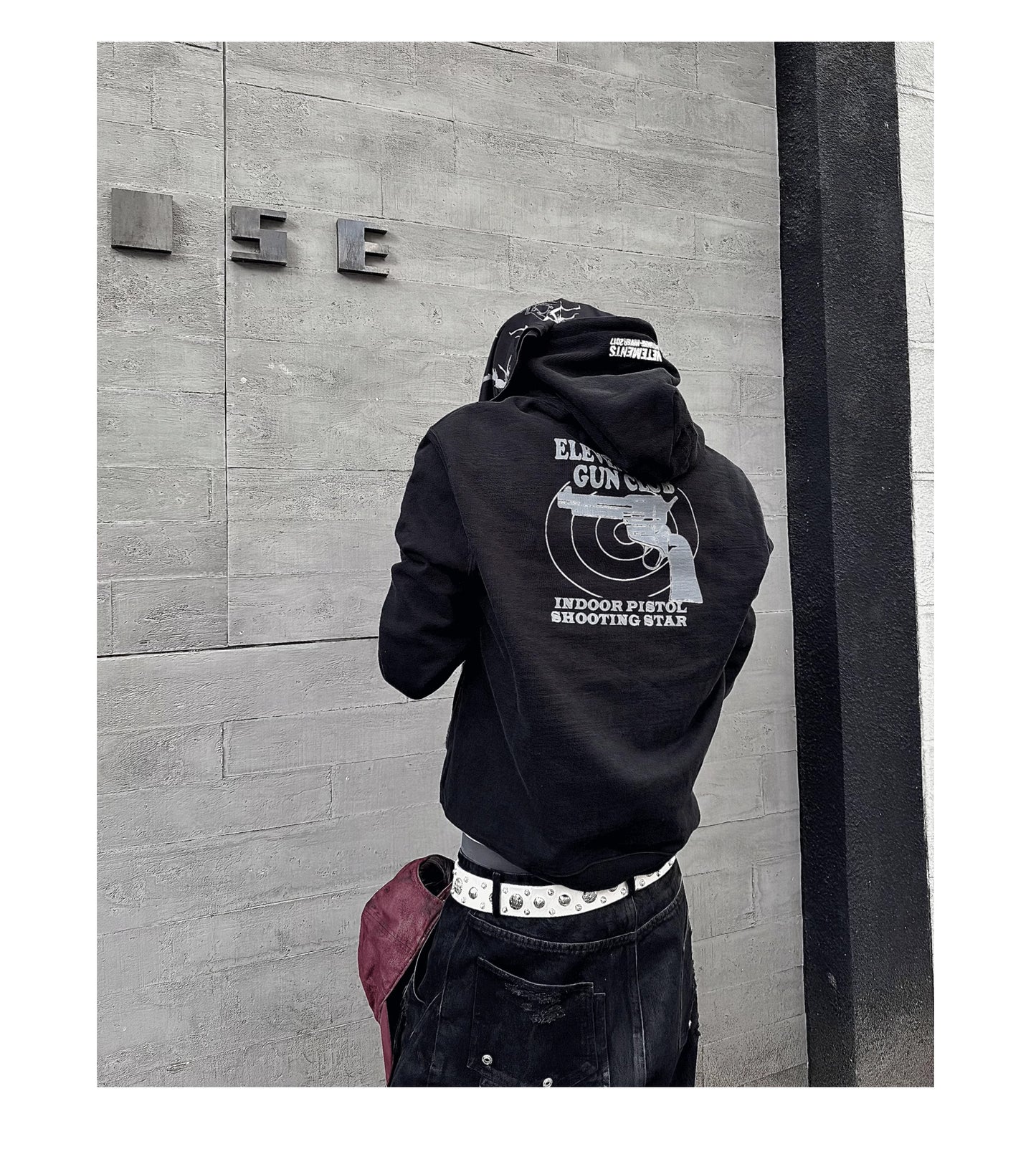 Self-made VETEMENTS 11-Inch Gun Club Zip Hoodie Jackets - Lil Uzi Vert Edition