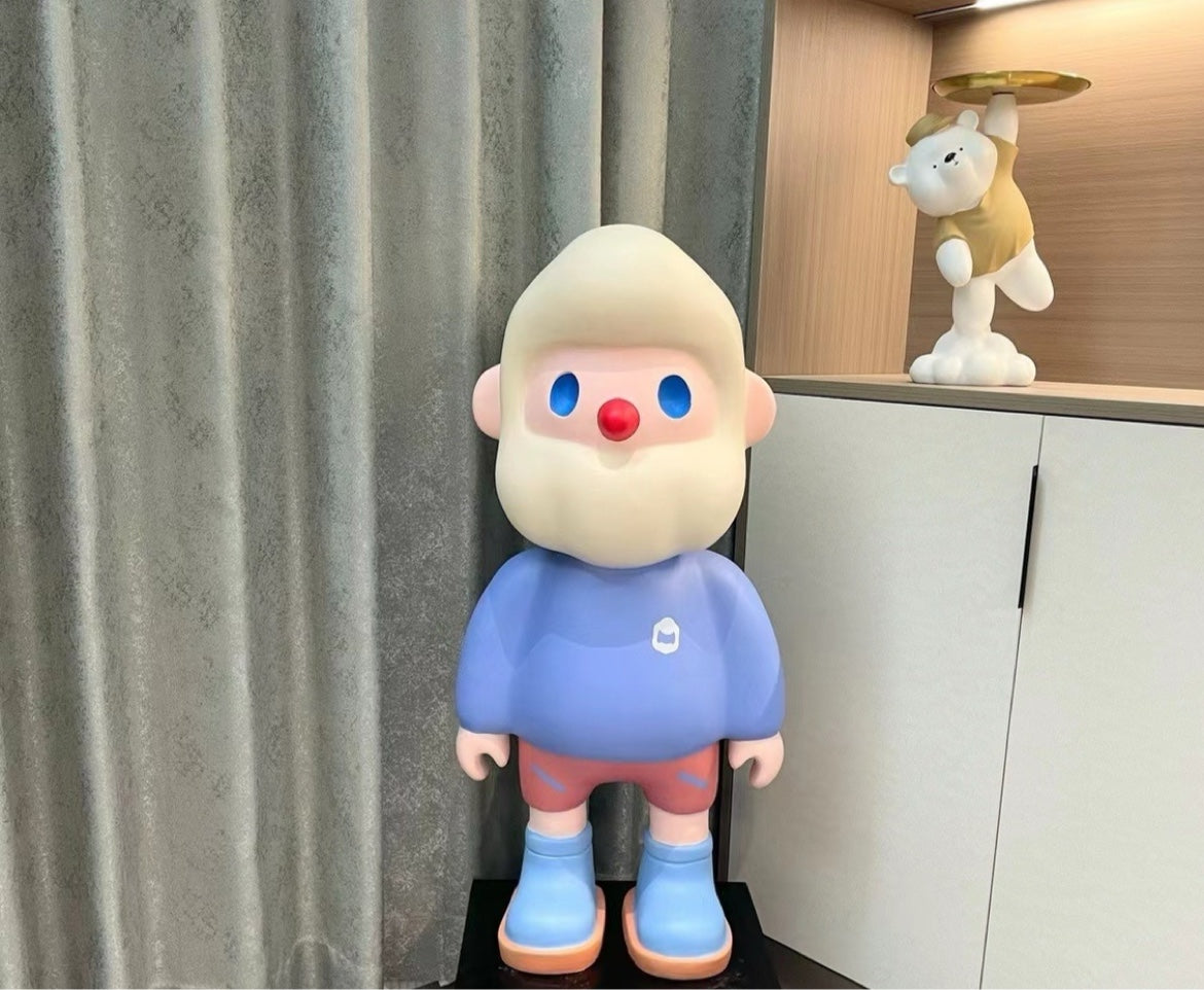 Farmer Bob Boyfriend Floor Display Cartoon Figurine/ Gift / Home Decor Piggy Bank