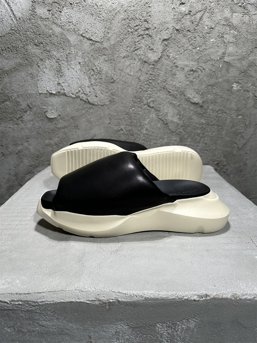 Self-made Rick Owen Sandals - Breathable Slip-On Platform Slides Beach Shoes