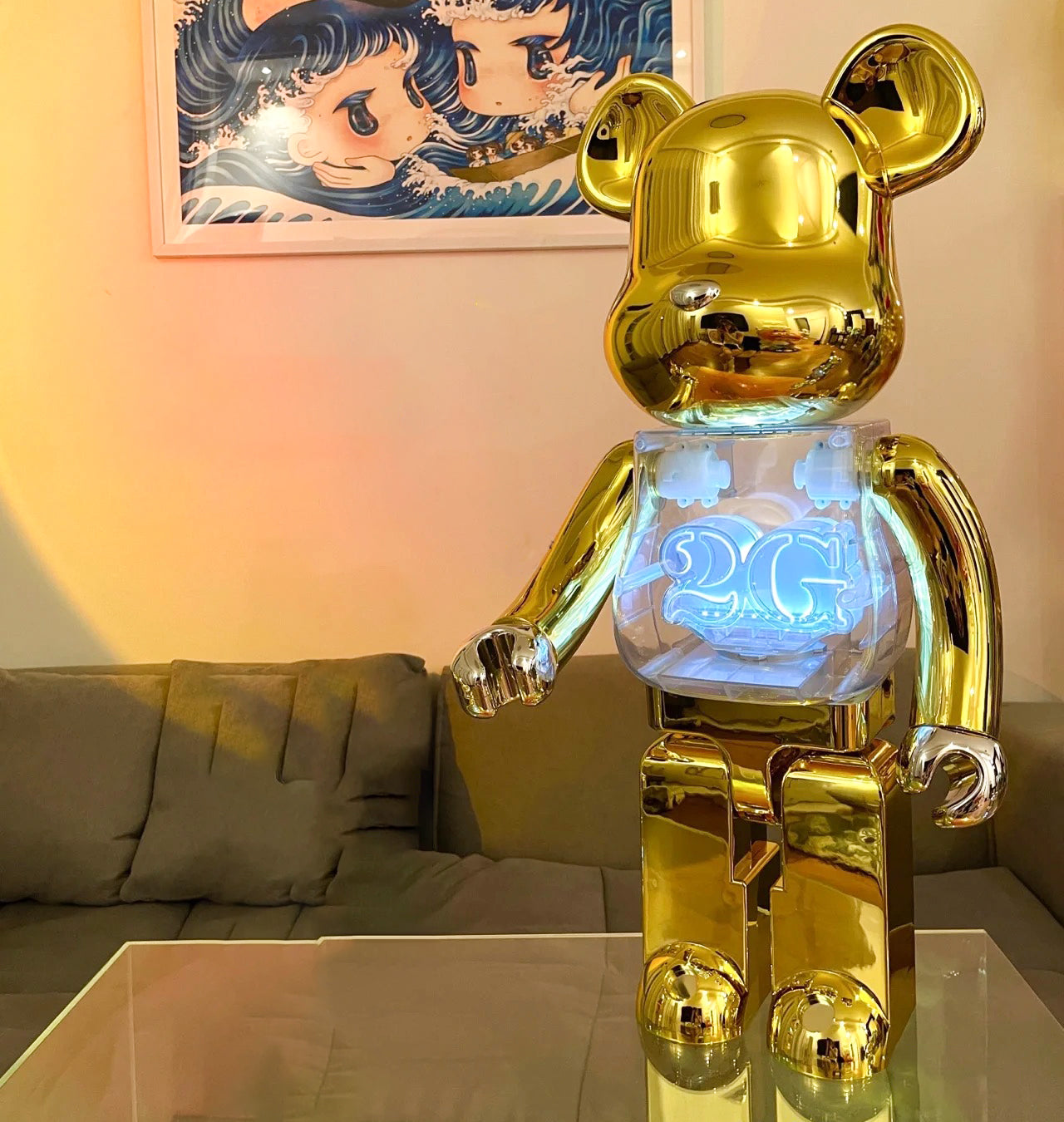 BE@RBRICK 1000% Building Block Figure 70CM | Limited Edition Collectible Bear Toy