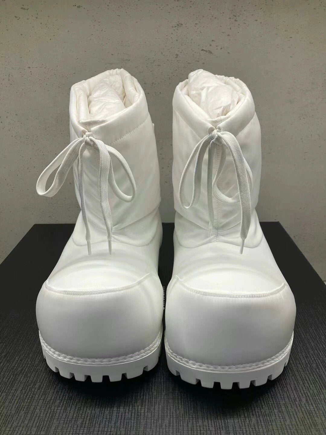 Self-made Parisian Snow Boots Ski Waterproof Anti-Slip Big Head Short Boots