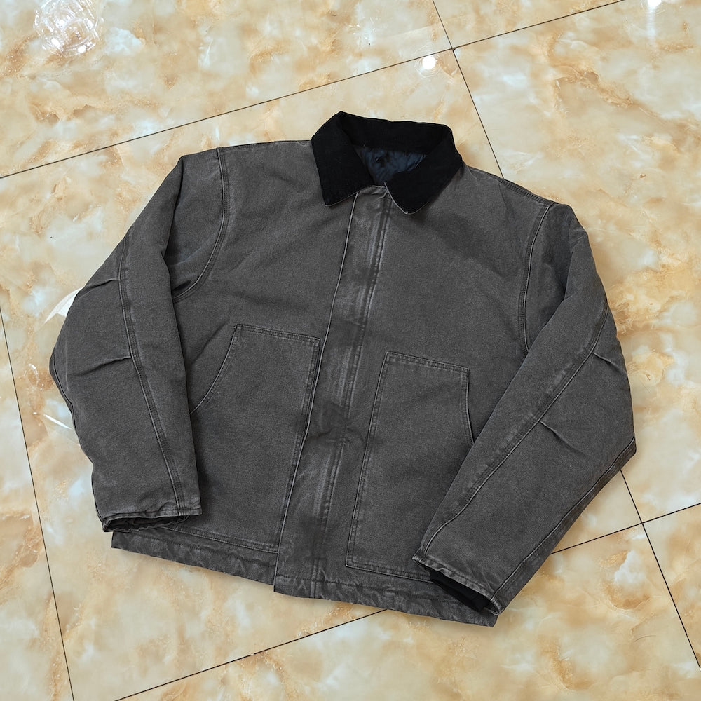 Self-made J22/J02 Carhartt Washed Detroit Jacket Vintage Cotton Coats