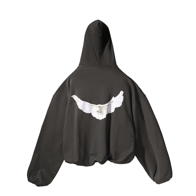 Kanye X Peace Dove X GAP Triple Collaboration Heavyweight Loose Hoodie Sweatshirt